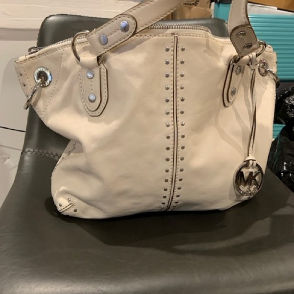 Michael Kors leather handbag